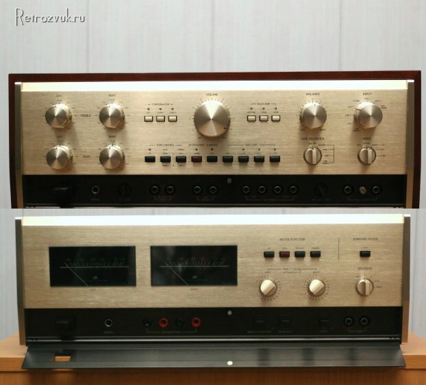 Предусилитель Accuphase С-200L и усилитель Accuphase P-300L